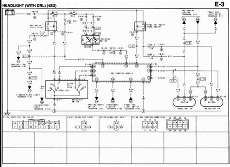 mazda  radio wiring diagram