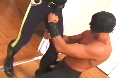 fetish films capturing a muscle cop slave