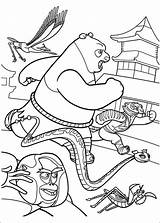 Panda Kung Furiosos sketch template
