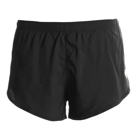 short shorts review  descente tempo running shorts  women  trimom