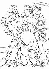 Coloring Inc Monsters Monster Coloringpages1001 Sheet Colorear Para Dibujos sketch template
