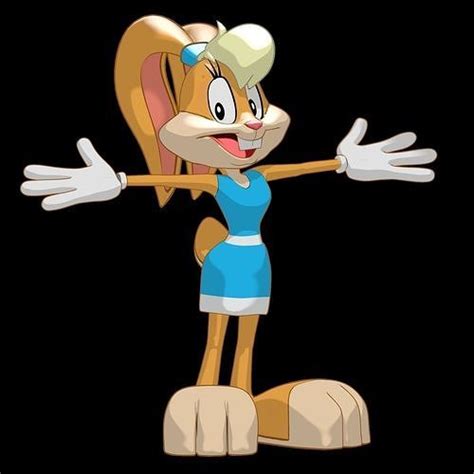 lola bunny the looney tunes show 3d model rigged cgtrader