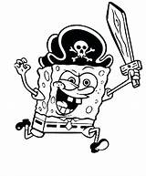 Spongebob Coloring Pirate Pages Karate Girl Acting Colouring Coloringkids Print Pirates Printable Cliparts Kids Color Squarepants Getcolorings Clipart Library Gangster sketch template
