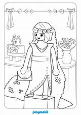 Playmobil Coloriage Imprimer Dessin Ausmalbild Colorier sketch template