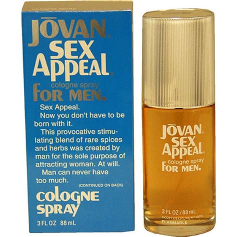Shop Jovan Sex Appeal Mens 3 Ounce Eau De Cologne Spray Free