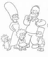 Colorir Simpsons Simpson Imprimir Coloringcity Emanuel sketch template