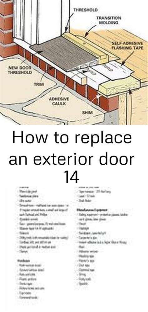 how to replace an exterior door 14