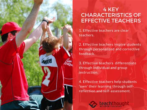 key characteristics  effective teachers