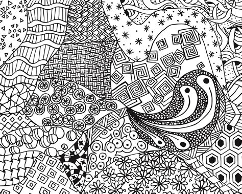 zen doodle coloring pages
