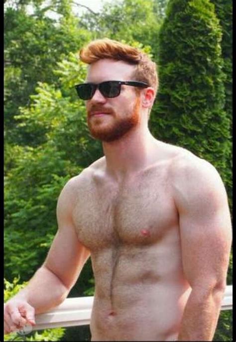 ginger muscle w treasure trail hot gingers pinterest