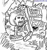 Gators Coloring Pages Go Cartoon Trending Days Last sketch template