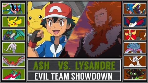 Ash Vs Lysandre Pokémon Sun Moon Xy Evil Team