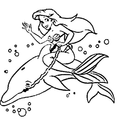 dolphin  mermaid coloring page kids coloring pages pinterest