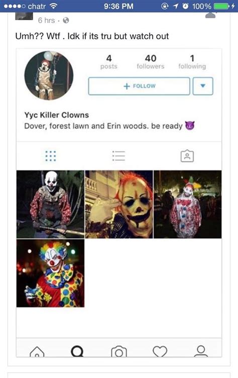 have you seen any killer clowns in calgary crackmacs ca