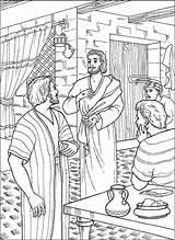 Doubting Sunday Bible Apostle Tomas Sheets Bibel Malvorlagen Ausmalen Sermons4kids sketch template