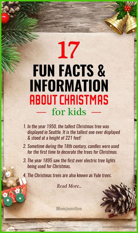 fun facts  information  christmas  kids christmas fun facts christmas trivia