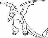 Pokemon Charizard Go Coloring Pages Colouring Printable Print Getcolorings Getdrawings Colorings sketch template