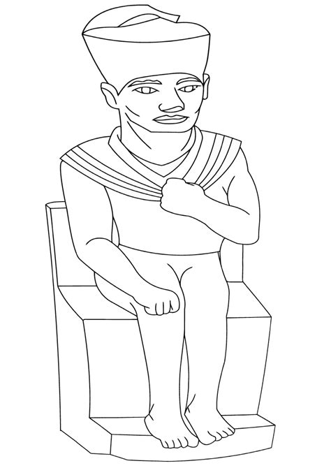 pharaoh coloring pages coloring pages    print