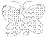 Dot Coloring Pages Do Dauber Bingo Butterfly Gumball Machine Printable Dots Print Color Preschool Printables Funnycrafts Coloringhome Painting Sheets Kids sketch template