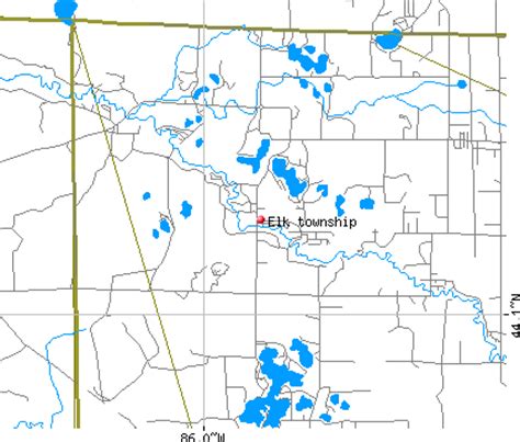 elk township lake county michigan mi detailed profile