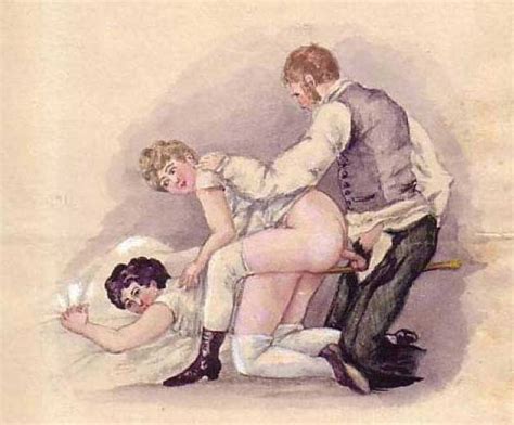 Vintage Porn Drawings For Incredible Pleasure Into Adult