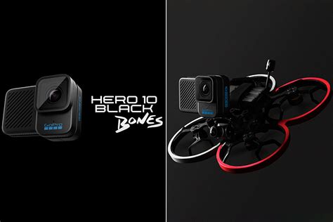 gopros hero black bones combines action camera   person view drone heres  early