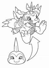 Digimon Gabumon Kleurplaten Coloriages Malvorlagen Kleurplaat Animaatjes Digimons Zurück Hellokids Picgifs Gifgratis sketch template