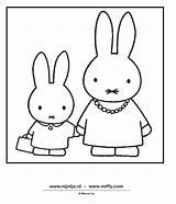 Miffy Coloring Pages Clipart Google Mom Clip Popular Bruna Dick Charlie Brown Library 保存 Coloringhome Hr sketch template