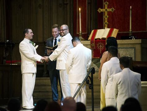 Holyoke Mayor Alex Morse Officiates 1st Same Sex Wedding Ceremony At