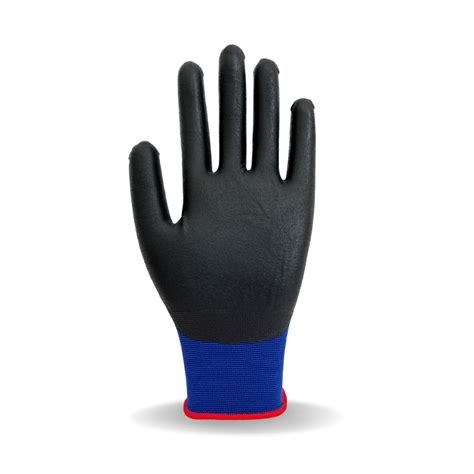 gauge nitrile micro foam seamless nylon liner gloves amnf