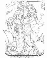Mermaid Coloring Pages Real Teens Getdrawings sketch template