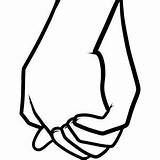 Holding Hands Clipart Draw People Drawing Cartoon Kids Step Hand Drawings Cliparts Couples Line Clip Girl Animated Boy Couple Two sketch template
