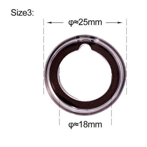 2pcs Tpe Penis Cock Rings Foreskin Prevent Phimosis Correction Ring For