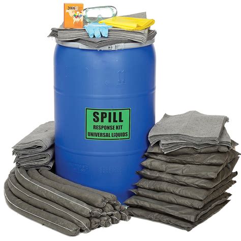gallon universal spill response kit   emergency response  environmental services