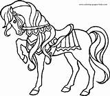 Coloring Horse Pages Color Animal Printable Horses Sheets Found Kids sketch template