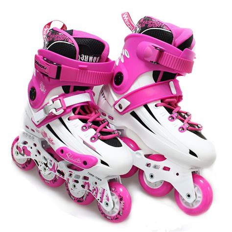 Weiqiu Inline Skate Adult S Roller Skates Shoes Pu Pink