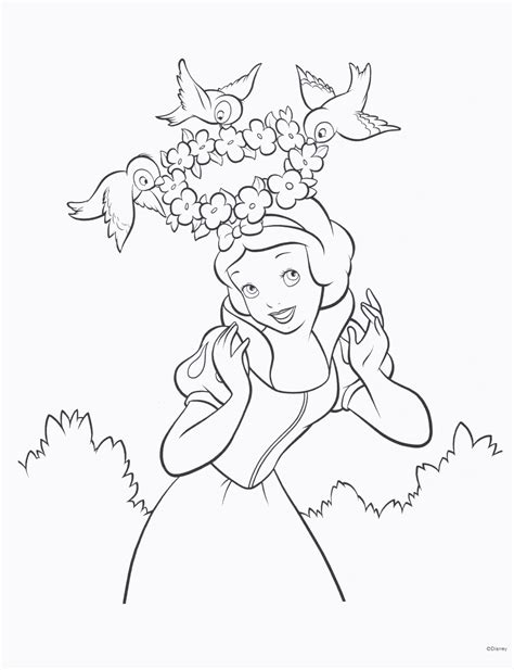 printable disney princess coloring pages  kids princess