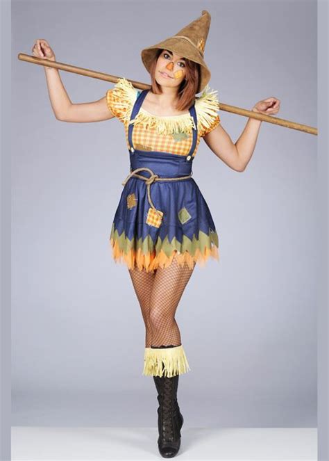 Womens Cute Sultry Scarecrow Costume [842719 22 31 55 845005 55