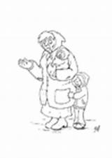 Bilde Fargelegge Coloring Pages Barnas Beggar Child sketch template
