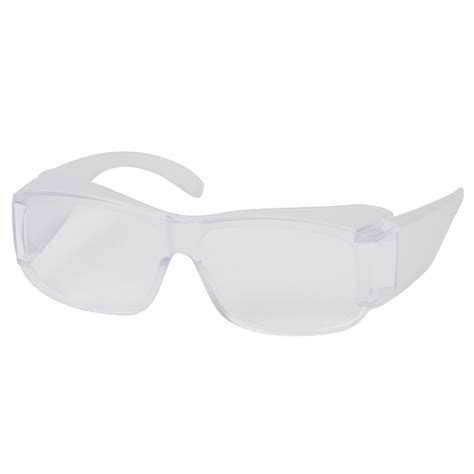 over the glass clear safety glasses with anti scratch coating