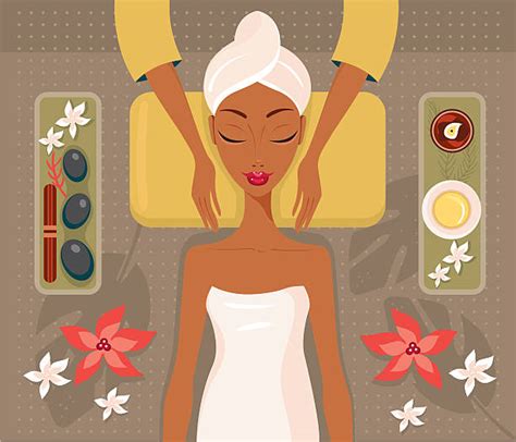 massage therapist illustrations royalty free vector graphics and clip