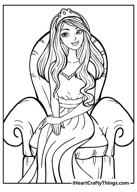 princess coloring pages  printable coloring pages  vlrengbr