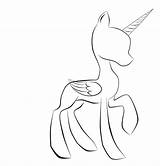 Base Alicorn Mlp Pony Little Coloring Pages Drawing Blank Sketch Template Body Drawings Deviantart Color Sketchite Dash Rainbow Unicorn Getdrawings sketch template