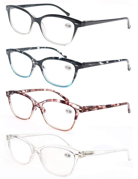 women reading glasses 2 75 4 pair stylish ladies readers with comfort