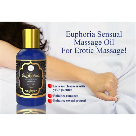 Sensual Massage Oil For Erotic Couples Massage