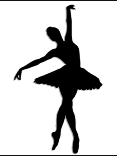 Pin De Ana Y Su Taller Em Silhouette Silhueta De Bailarina Bailarina