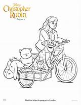 Robin Christopher Coloring Madeline Pages Disney Printable Sheets Activity Pooh Related Click sketch template