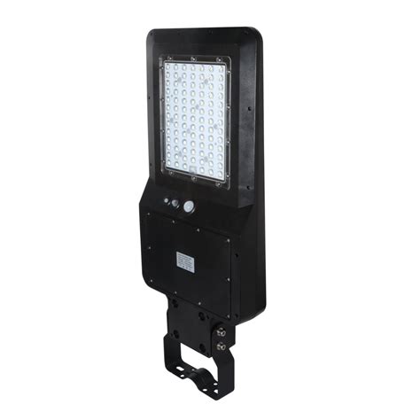 led straatlamp  met ingebouwd zonnepaneel en accu ip met bewegingssensor en remote