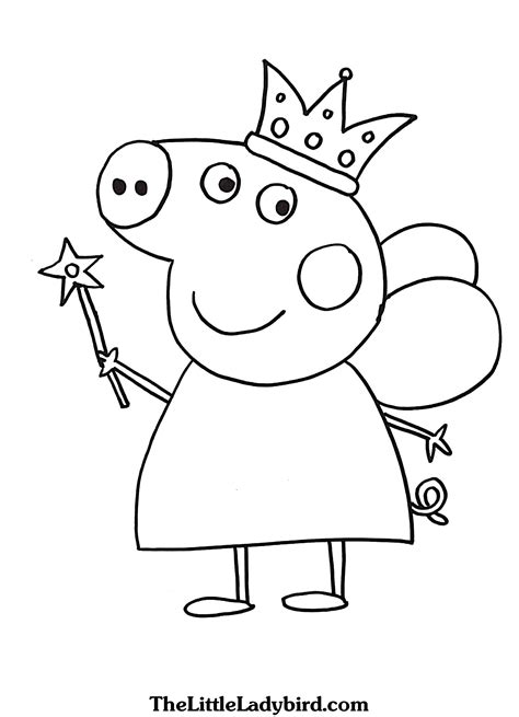 peppa pig valentines coloring pages   thousand images