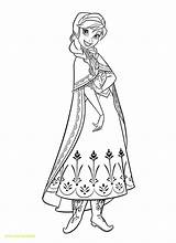 Anna Frozen Coloring Pages sketch template